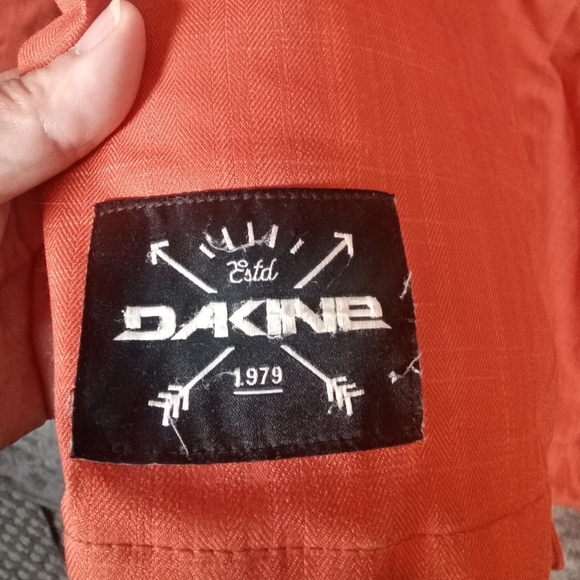 Dekine mercer ski men's jacket orange primaloft  Outdoor Gorp medium - Picture 3 of 9